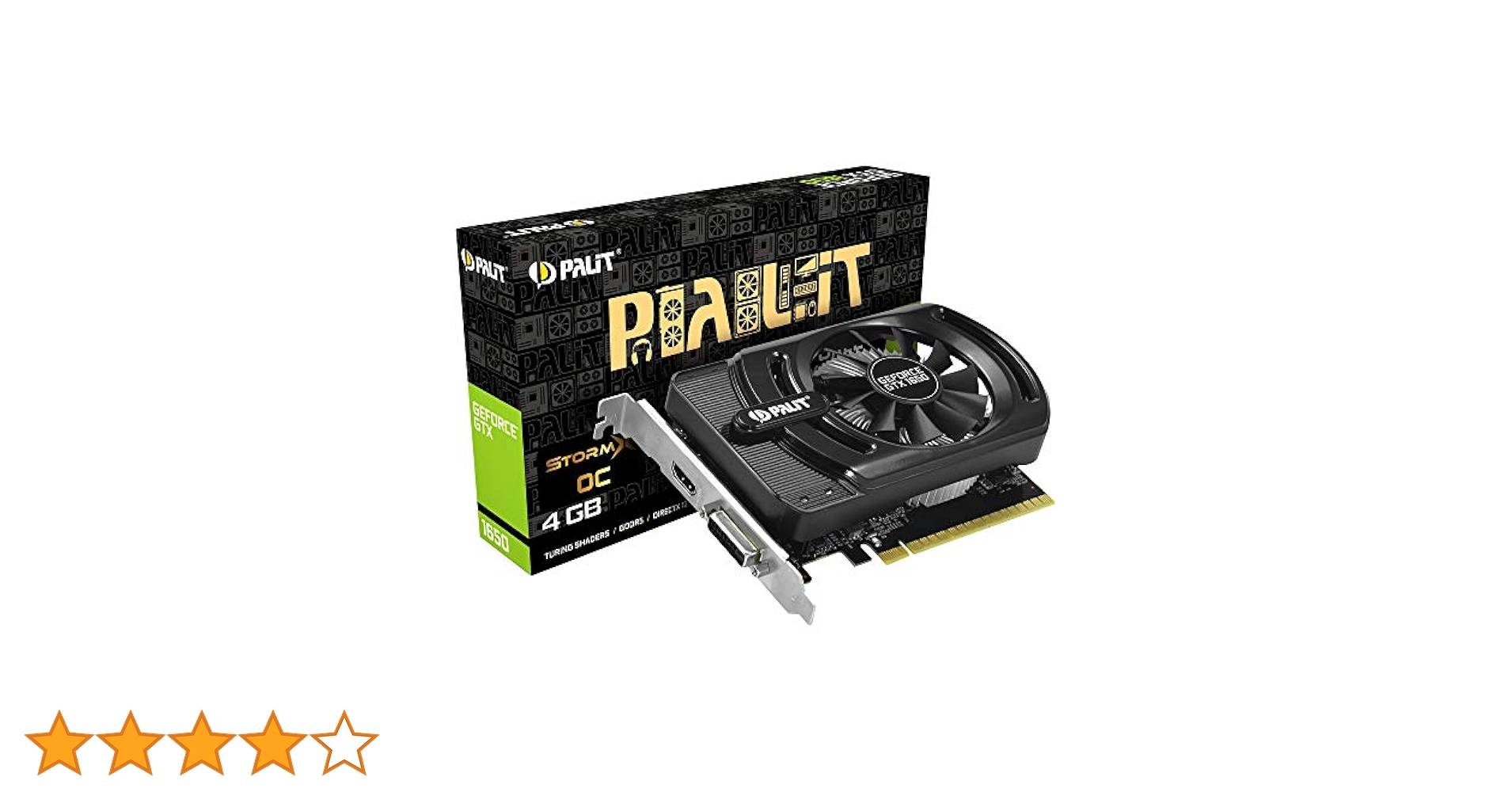 GeForce GTX 1650 StormX PALiT 動作OK ジャンク品 Palit GTX 1650 StormX OC Review - It's a tiny card, but is